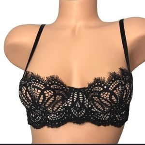 Victoria's Dectret Lace Bralette 34D